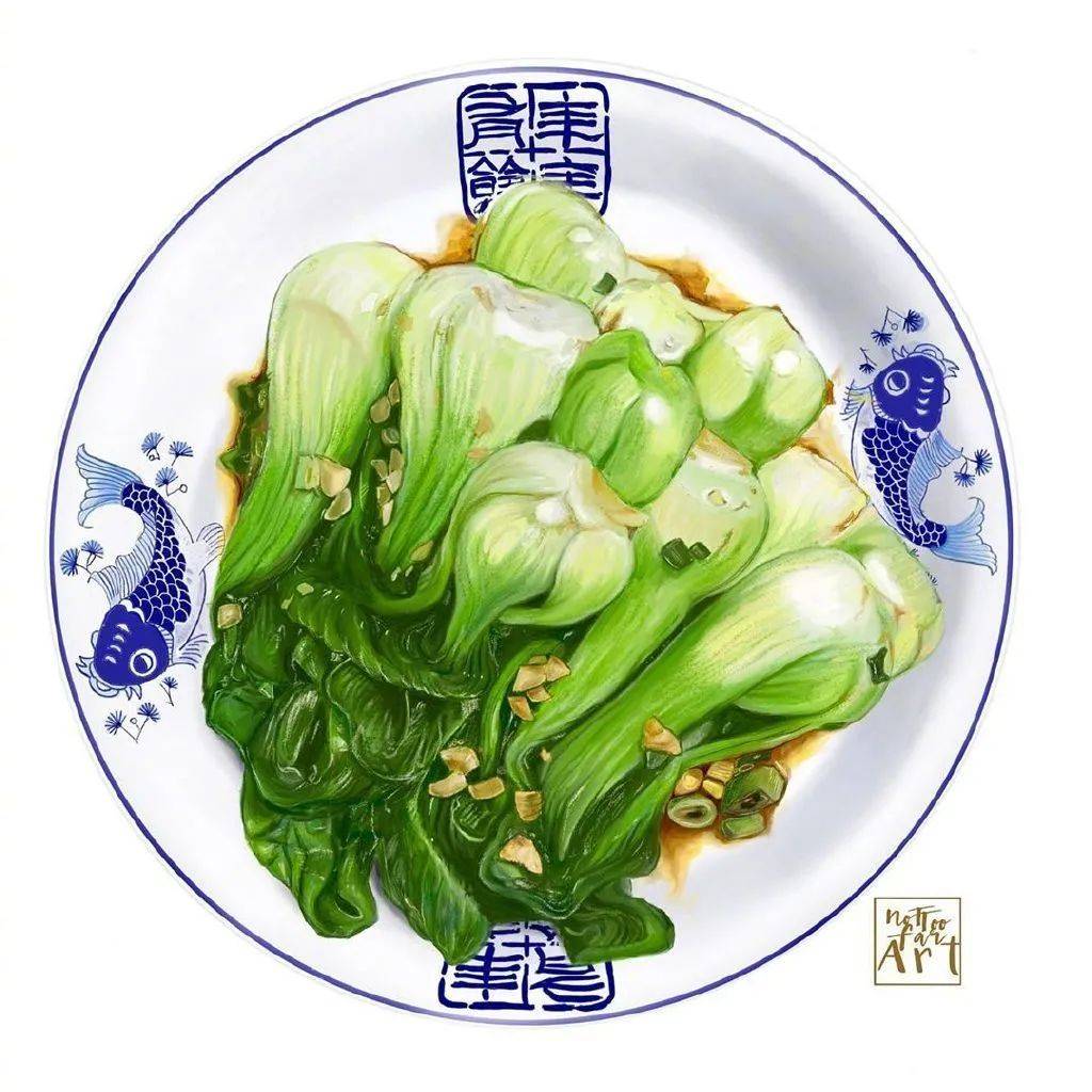 插画 | 中国美食水彩插画，看到就流口水了！
