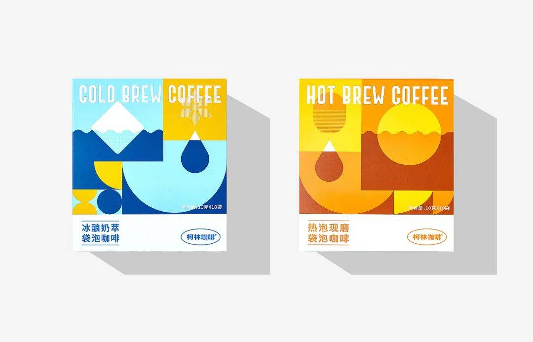 包装 | 咖啡品牌包装设计，这样配色很赞！