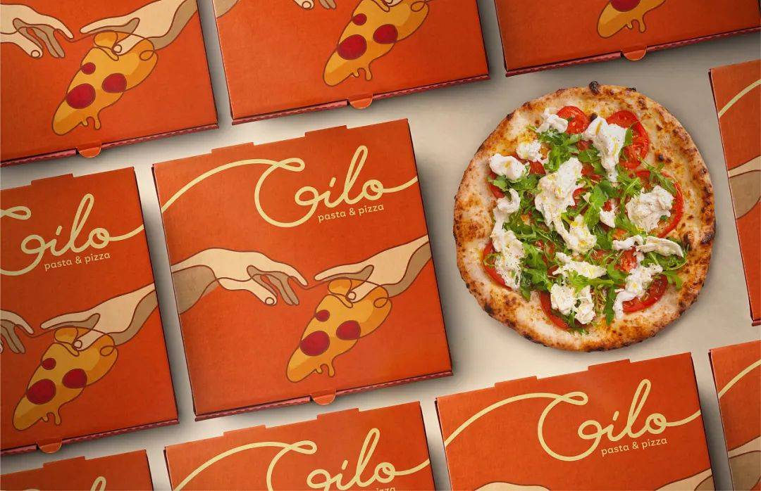 品牌｜这个披萨品牌竟然用名画来做设计，趣味十足！