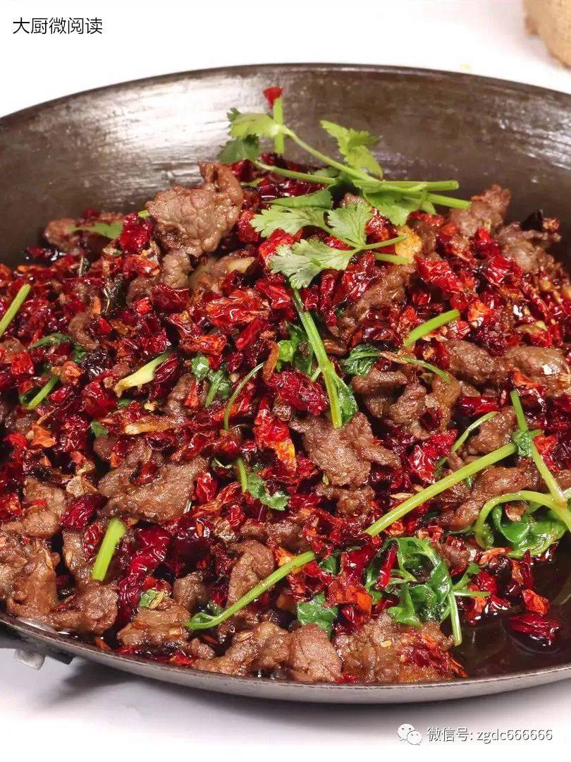 湘厨分享经典小炒牛肉,香辣细嫩,锅气十足,1分钟出餐