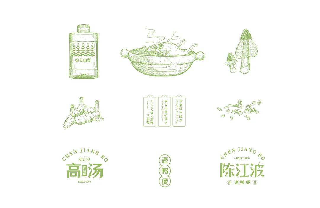 品牌 | 餐饮品牌VI设计分享—— 陈江波老鸭煲