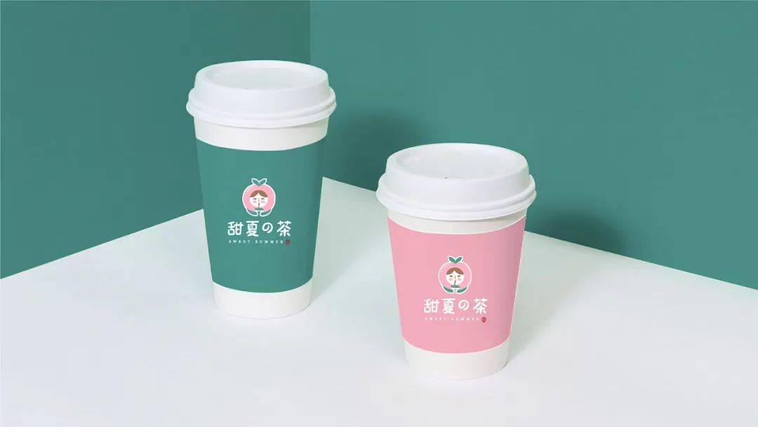 品牌 | 餐饮品牌VI设计分享——  甜夏の茶